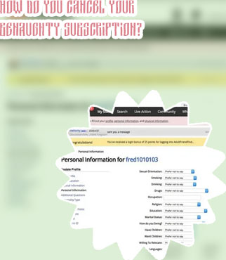 Adult friend finder cancellation